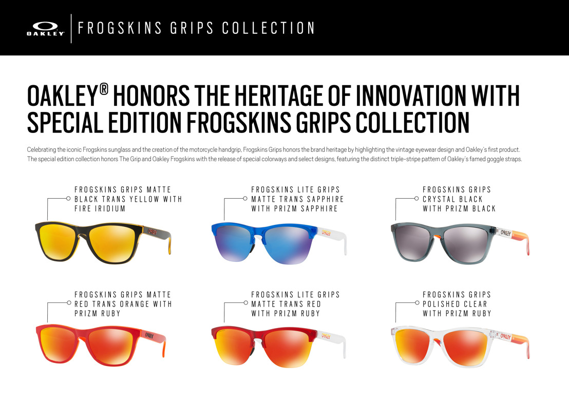 oakley frogskins grips collection