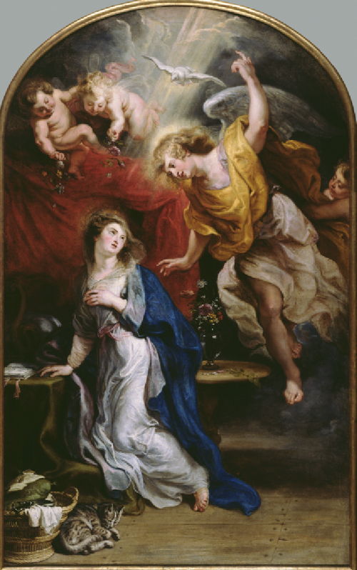 Barok Beroert, Annunciatie, Peter Paul Rubens (c) Rubenshuis Michel Wuyts & Louis De Peuter