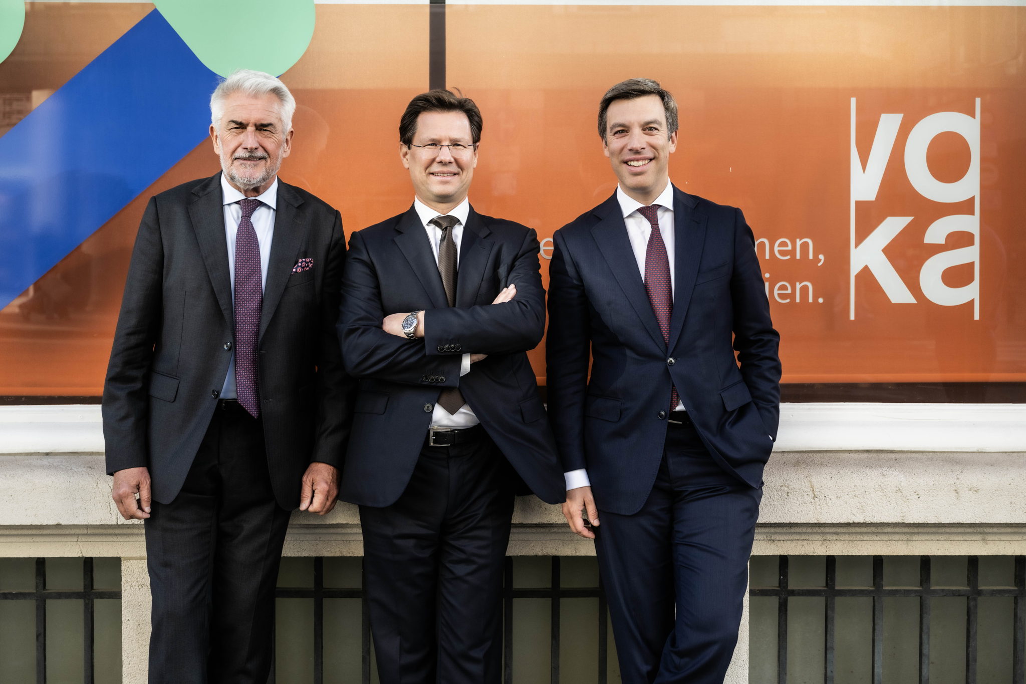 Rudy Provoost, Dominique Valcke en Frank Beckx